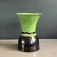Bicolour vase in glazed terracotta - Savoyard craftsmanship