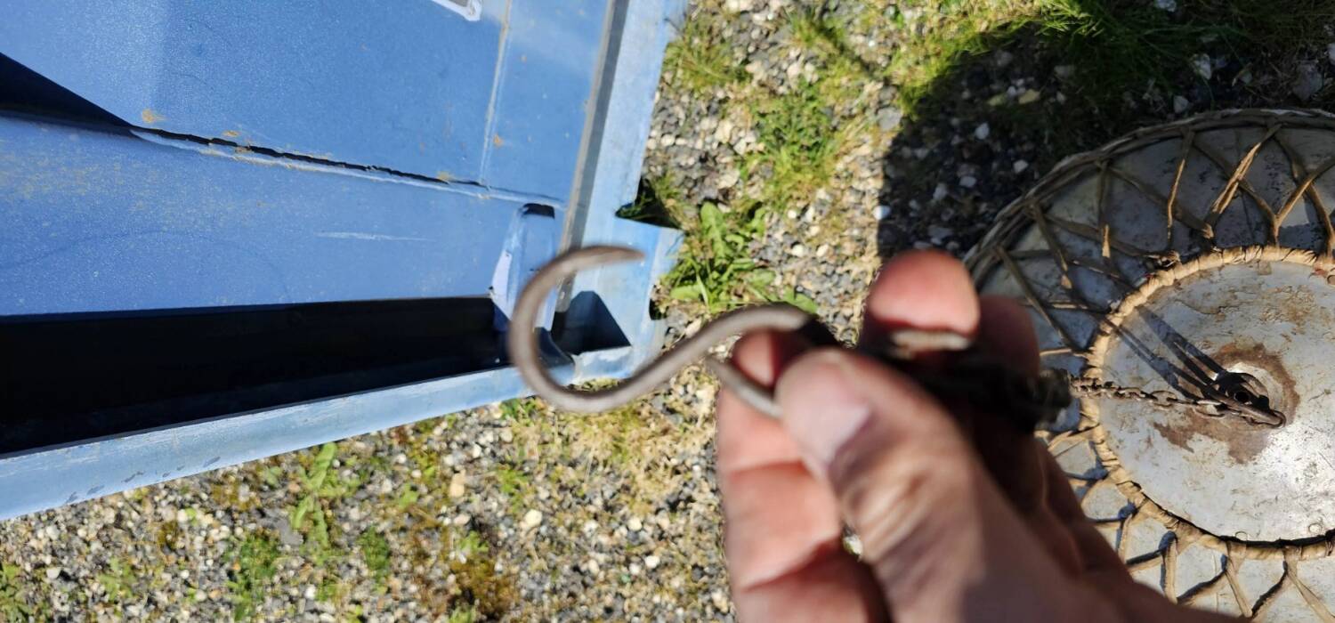 Suspension acier avec chaîne en métal de 60 cm avec cordage d’origine