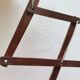 Scandinavian wooden scissor wall light fixture lamp 1960s