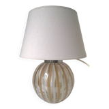 Murano glass table lamp by Carlo Moretti 1970