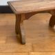 Wooden foot step