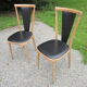 Pair of chairs baumann