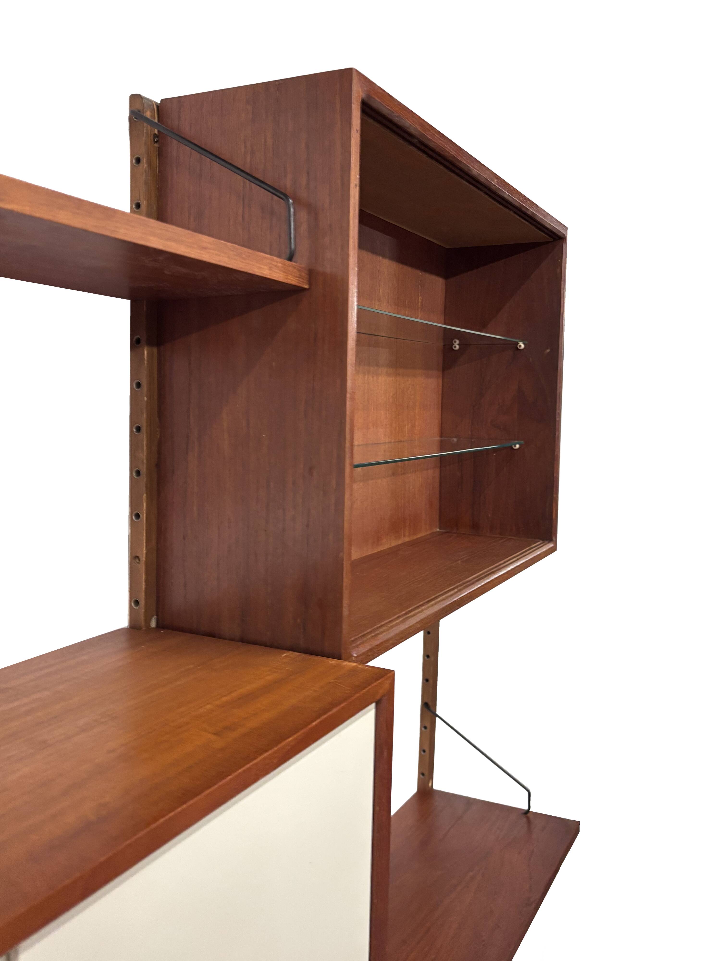 Vintage Poul Cadovius Royal System wall system wall unit