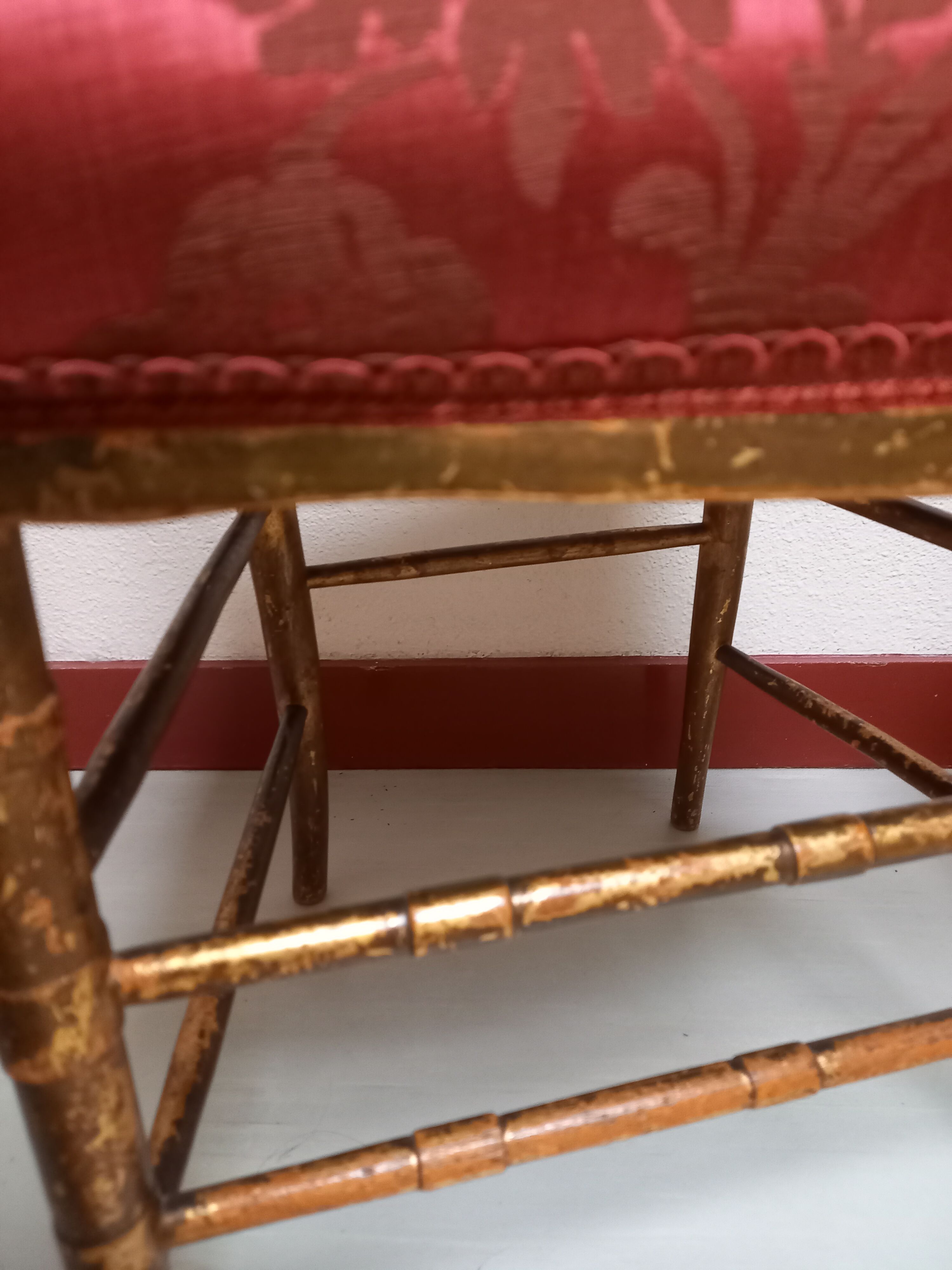 Pair of golden chairs