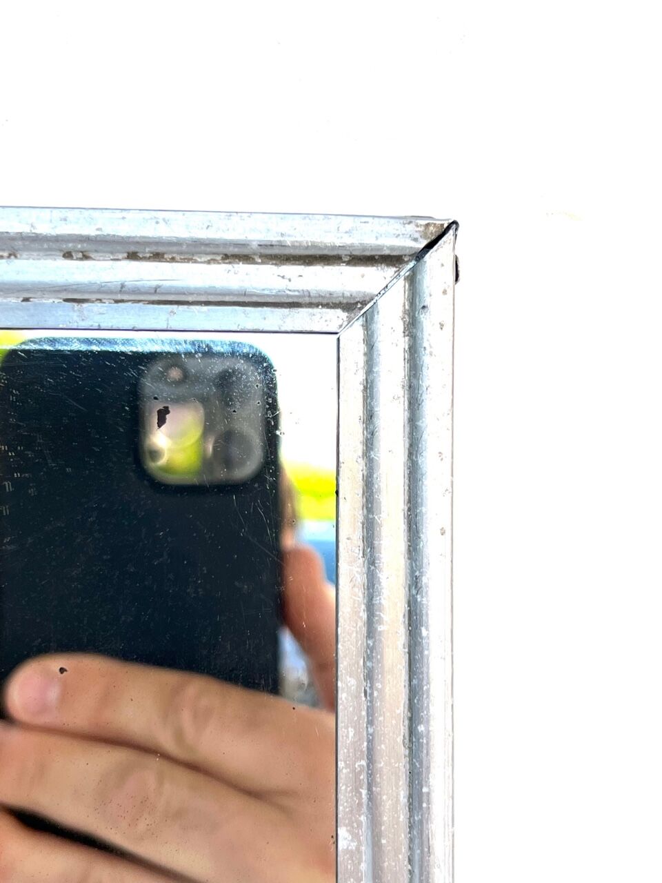 mirrors lot of 2 mirrors 24 x 18 cm 1940 1950