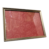 Gilded metal frame to install