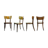 Chairs in walnut veneer by Tatra, Czechoslovakia 1960
