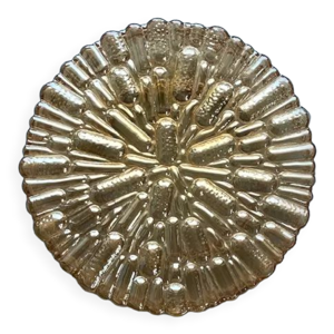 Plafonnier ambre Caralux Planet