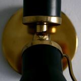 Applique murale italienne en laiton des années 1950 – Modèle 131 de Gino Sarfatti Arteluce - Design