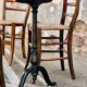 Table bistrot ancienne  pieds fonte