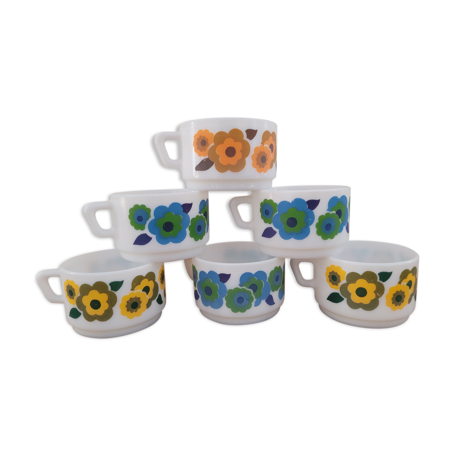 Six cups 70's