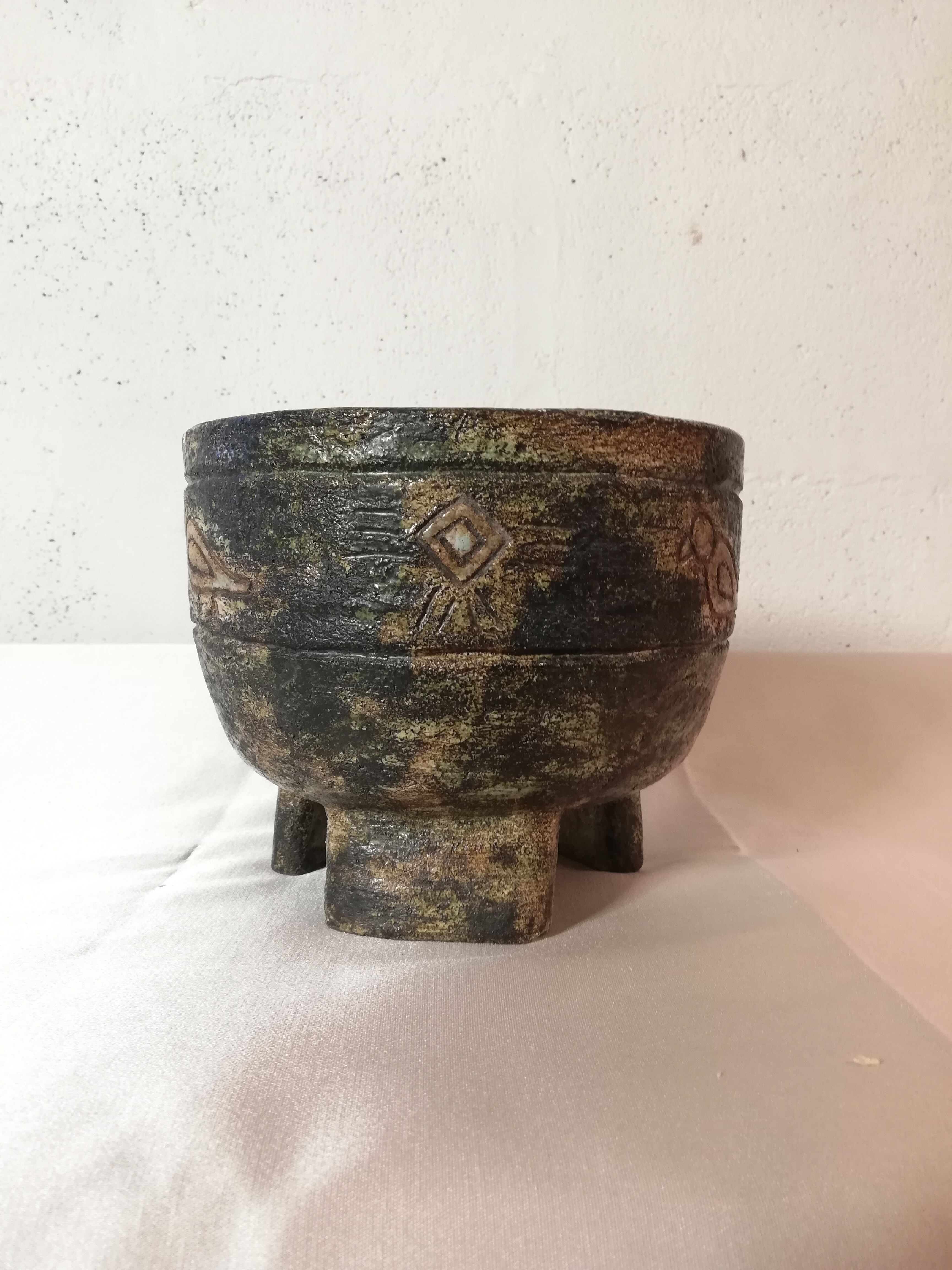 Glazed stoneware ceramics