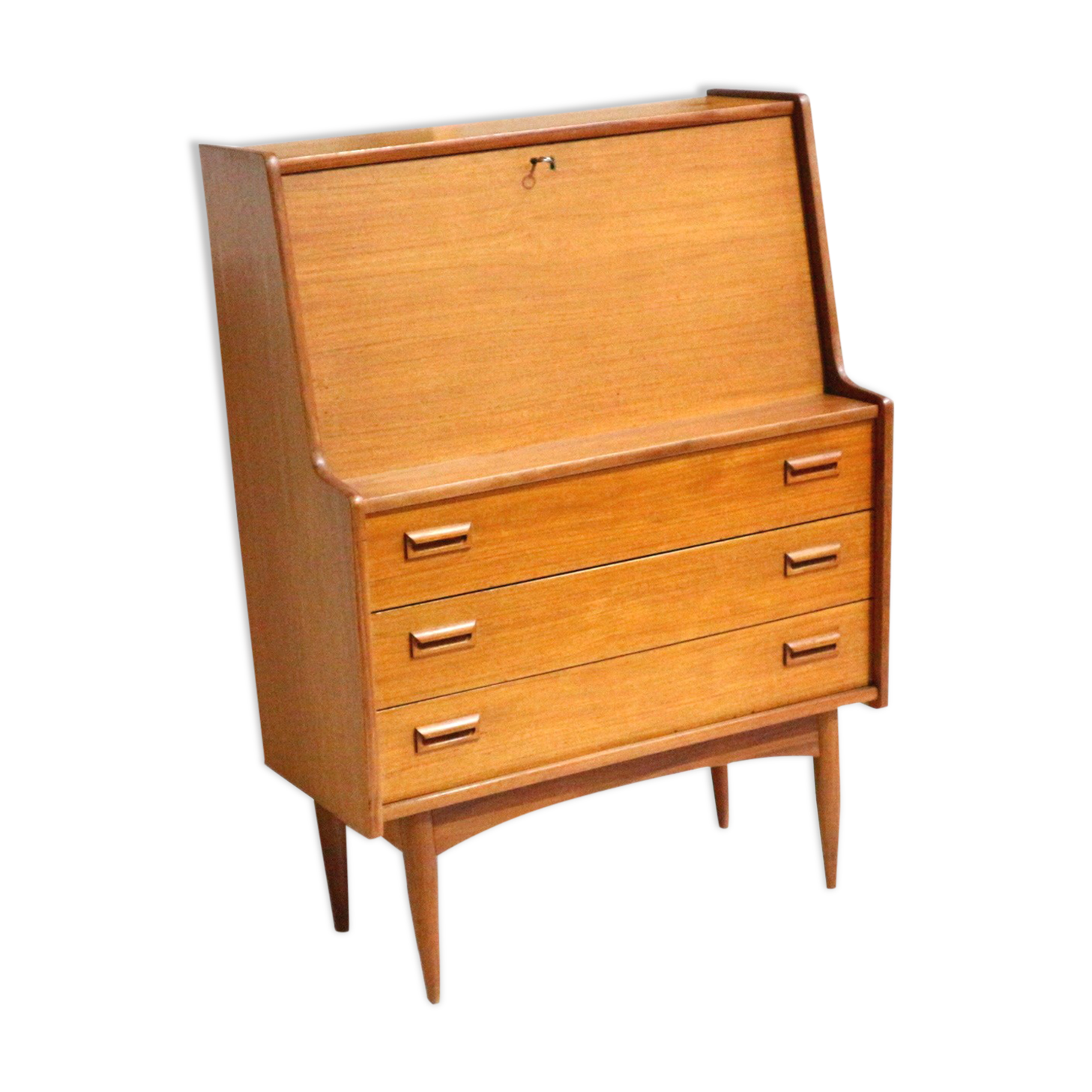 Vintage secretary with flap made in the 60s