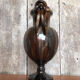 baluster vase jérôme massier de vallauris glazed terracotta