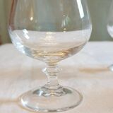 6 verres à cognac en cristal