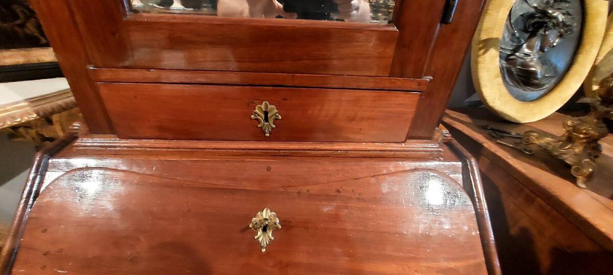 Small 18th century walnut trumeau L.72 CM