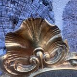 Golden Louis XV style mirror