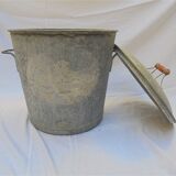 Zinc laundry pot