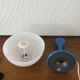 Lampe champignon Aluminor Vintage des annees 70