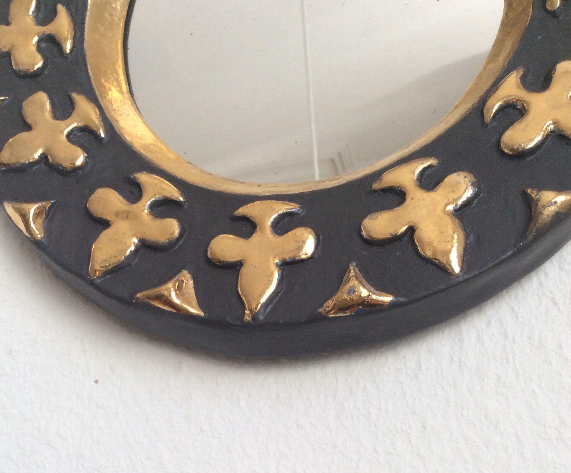 Ceramic mirror, 1960s