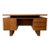 Vintage Scandinavian wooden executive desk