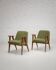 Vintage Chierowski 366 armchairs from the mid-century, set of 2