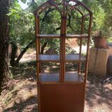 Vintage rattan shelf