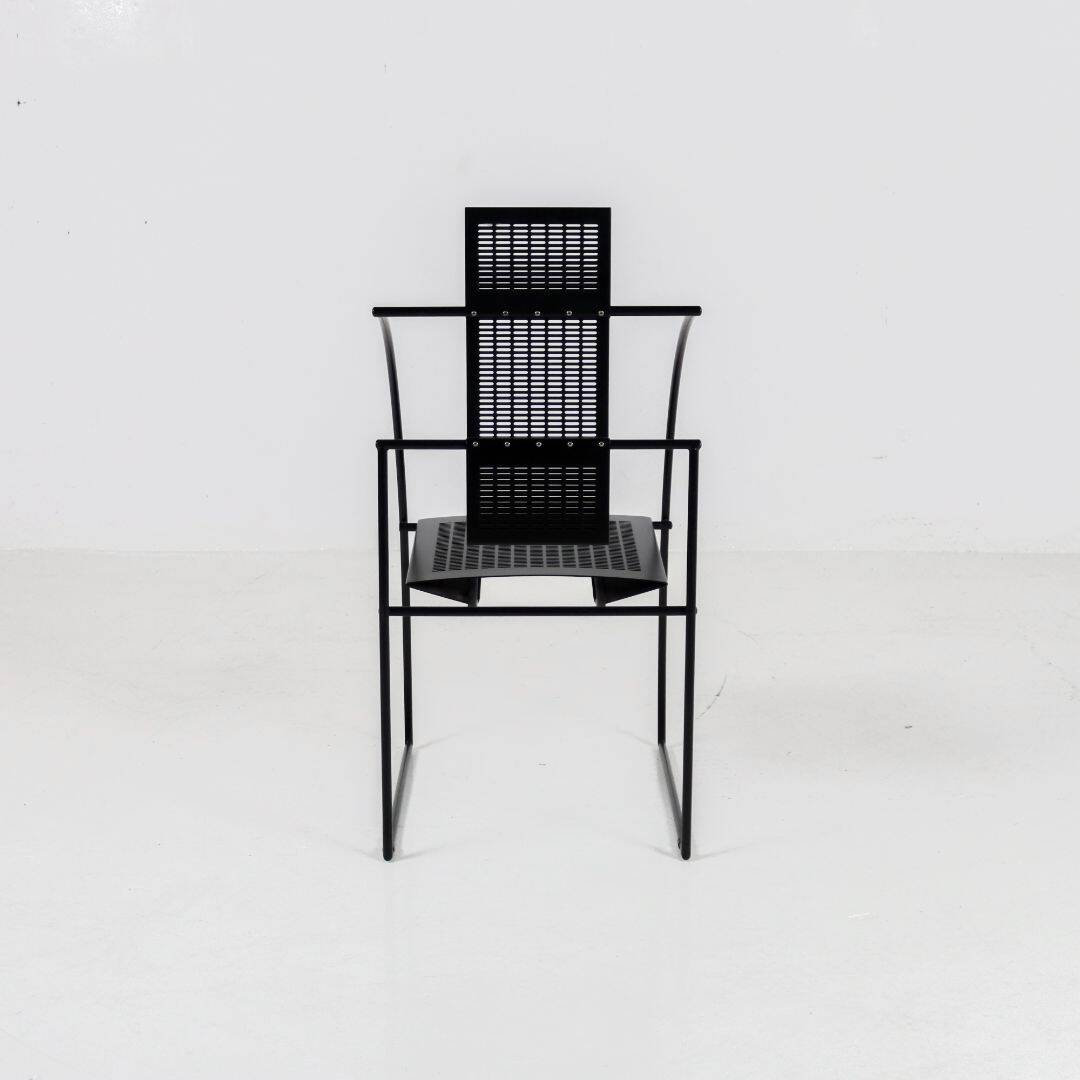 Postmodern Quinta chair by Mario botta for Alias Italy