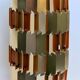 Louis Weisdorf - brass pendant model Facet - Lyfa Denmark 1960