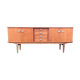 Italian sideboard 60s chrome handles
