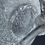 Baccarat, St. Louis - Broc with ice reserve (1) - Art Nouveau - Frosted crystal