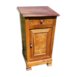 Chevet une porte et un tiroir tout bois