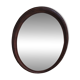 Miroir 58x84 ovale bois 1950