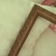 Frame rectangle morded wood mouldings