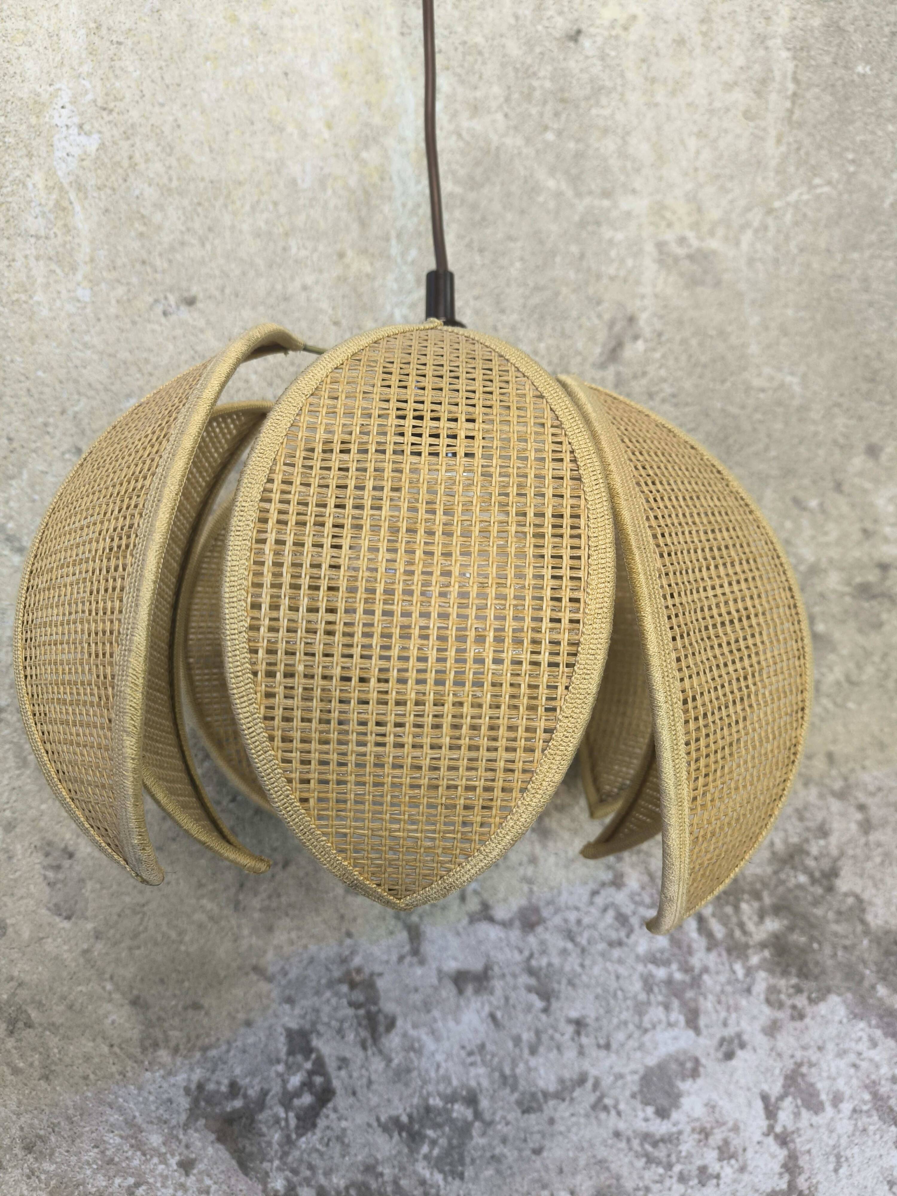 Vintage lotus flower pendant