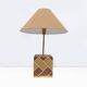 Pair of Liberty Era Italian Cementite Table Lamps