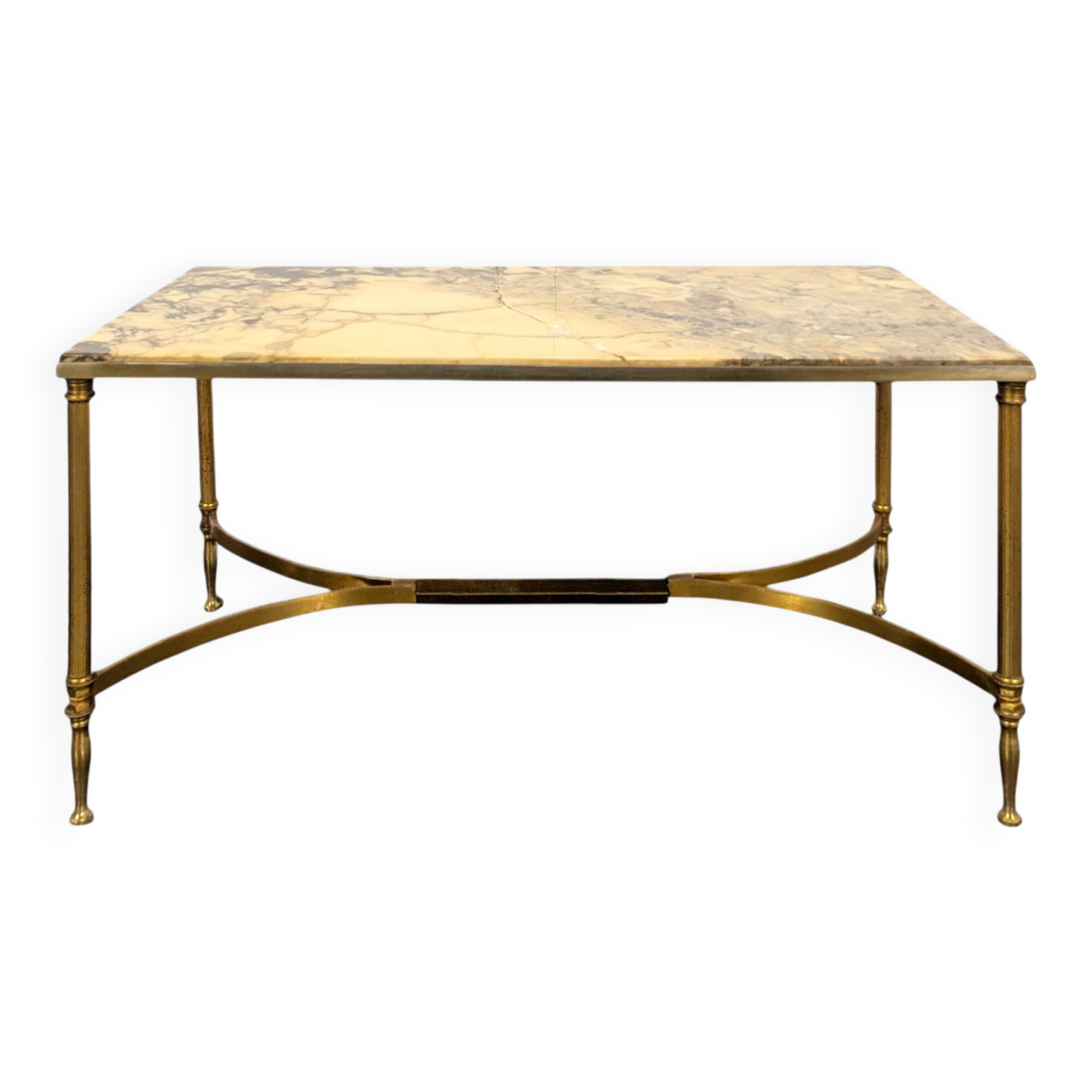 Marble top coffee table
