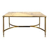 Marble top coffee table