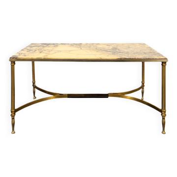 Table basse plateau marbre
