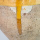 Yellow South-West confit pot, glazed terracotta