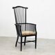 Chaise à dossier haut du 19ème siècle