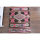 Vintage Turkish Oushak Handmade Wool Cotton Pink Kilim Runner  81x327