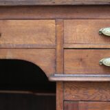 Trade furniture: magnificent oak counter from the late 19th / early 20th century
