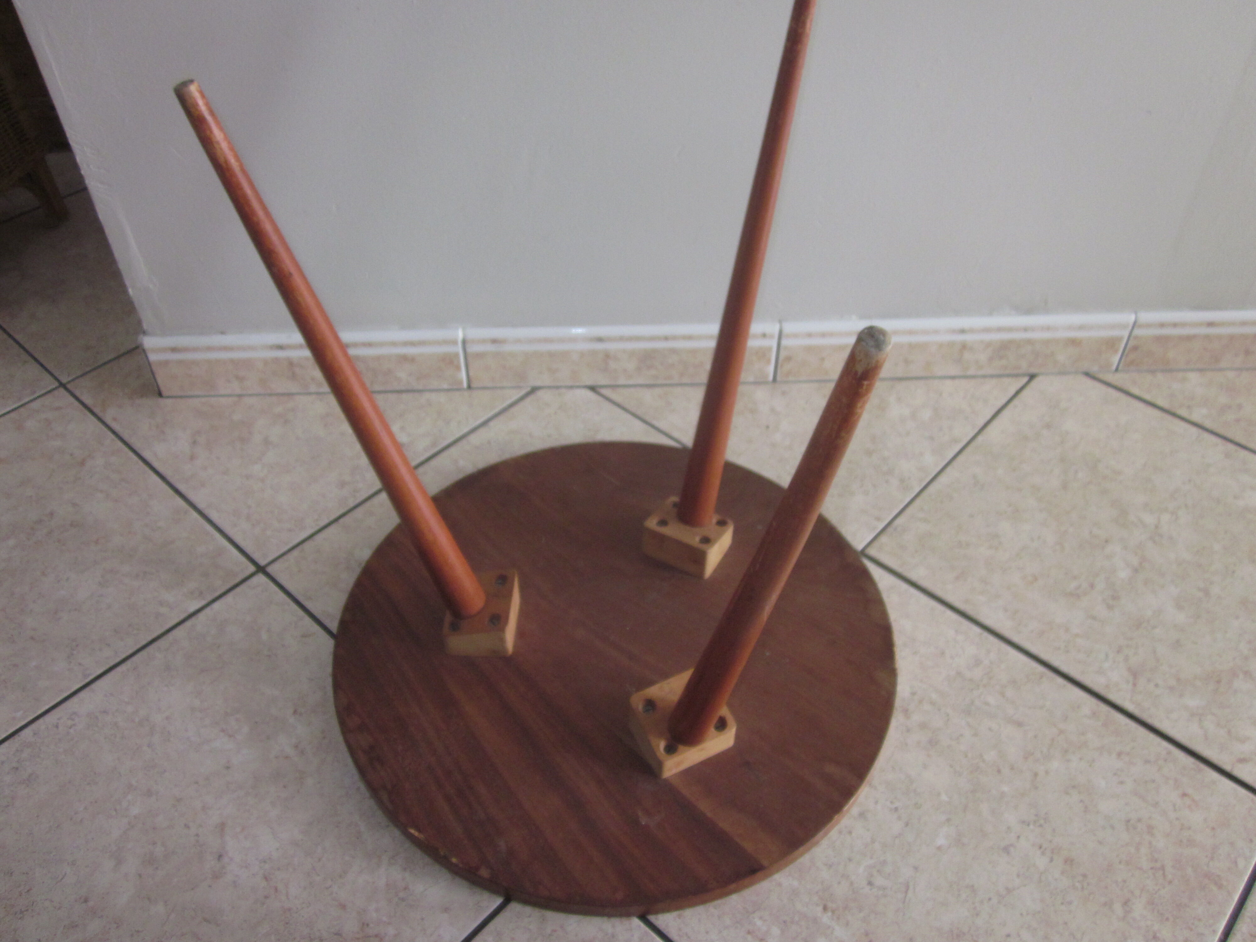 Vintage tripod table