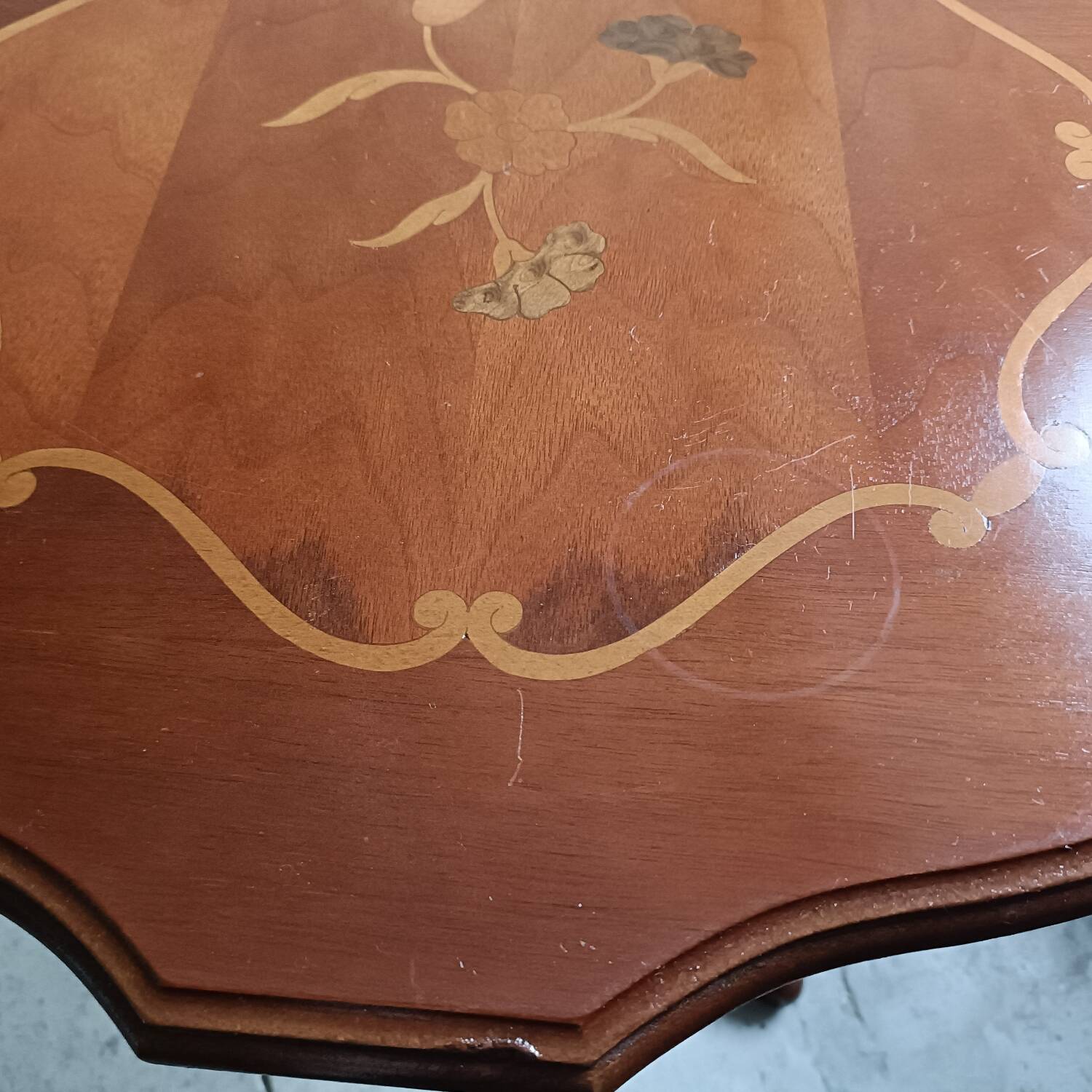 Vintage tripod table.