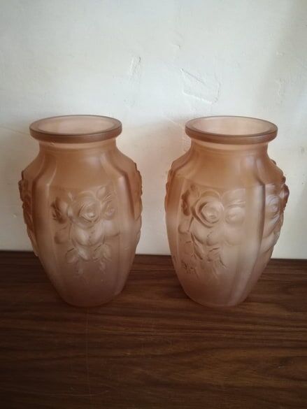 Pair of Art Deco vases