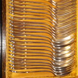 24 cutlery forks and spoons ercuis 20th