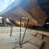 Table basse en bois exotique