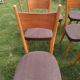 Set of 7 chairs 60s