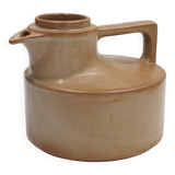 Carafe en grès beige Brenne grès de grand feu France